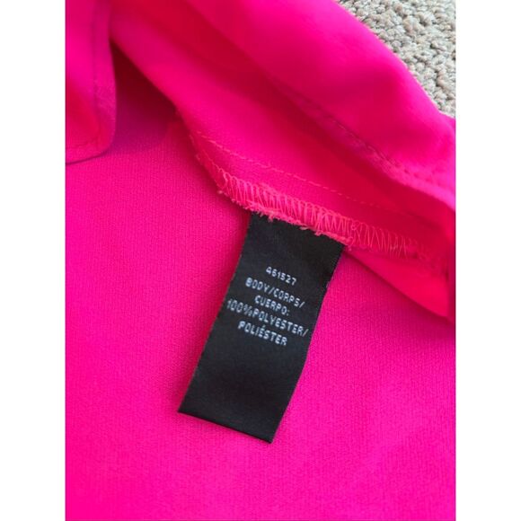 JILL STUART Deep V Gown in Gossip pink, Sz 2, $328 B26 - Picture 5 of 9